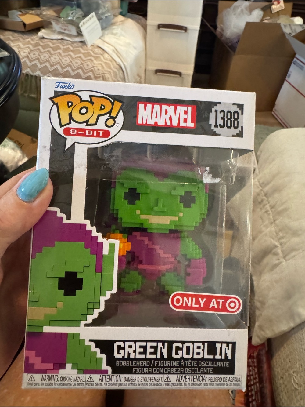 Funko 8-Bit Green Goblin - Green & Purple